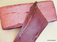 Thumbnail for Pink Sequins Trim, Approx. 77mm wide