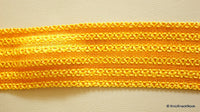 Thumbnail for Yellow Thread Lace Trim, Approx. 65mm wide