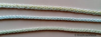 Thumbnail for Thread Lace Trim In Gold / Silver / Silver - Gold , Approx. 5mm wide, Braided Gimp Trim
