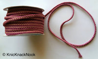 Thumbnail for Purple / Light Green / Fuchsia Pink / Dark Brown / Blue / Teal / Light Brown / Black And Gold Thread Braid Trim