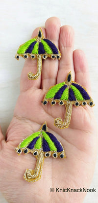 Thumbnail for Umbrella, Green, Blue