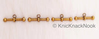 Thumbnail for Antique Bronze / Silver Zinc Alloy Bar Charm Pendant, Metal Buttons, Charms