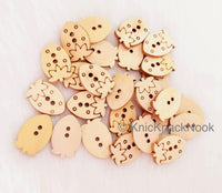 Thumbnail for Wood Strawberry Buttons