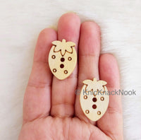 Thumbnail for Wood Strawberry Buttons