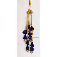 Thumbnail for Beige / Blue / Red And Gold Sequins Tassels, Bridal Tassels, Decorative Tassels