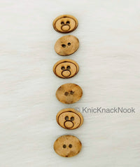Thumbnail for Wood Bear Buttons