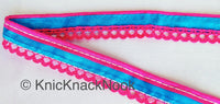 Thumbnail for Embroidered Crochet Cotton One Yard Lace Trims Approx. 28mm Wide, Fabric Trim With Crochet Fringe