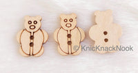 Thumbnail for Wood Teddy Bear Buttons