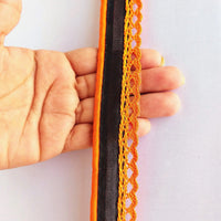 Thumbnail for Embroidered Crochet Cotton One Yard Lace Trims Approx. 28mm Wide, Fabric Trim With Crochet Fringe