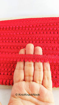 Thumbnail for Pink Thread Lace, Embroidery Lace Trims, Fringe Trim