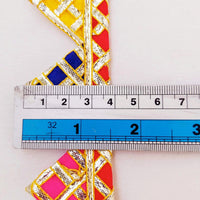Thumbnail for Red Fringe Bunting Trim in Red, Green, Yellow