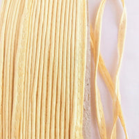 Thumbnail for 2mm Flanged Insertion Piping on 9mm Band, Beige Art Silk Fabric Trim, Cord piping Trim