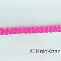 Thumbnail for Pink Braid Trim, Approx. 8mm wide, Upholstery Trim