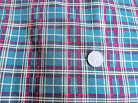 Thumbnail for Bottle Green Christmas Tartan Cotton Fabric Christmas Fabric, Festive Fabric, Holiday Fabric