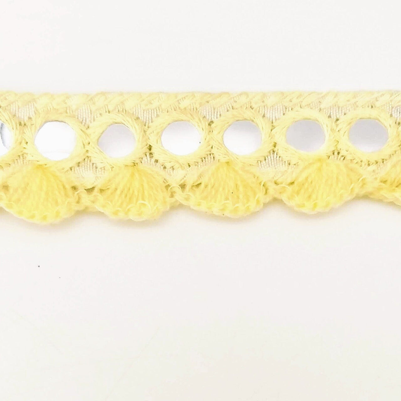 Beige Fringe Trim With Mirrors, Boho, Bohemian Trim