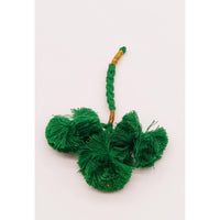 Thumbnail for 4 x Green Pom-Pom Tassels Latkan, Pompom Decorations, Pom poms