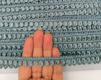 Thumbnail for Grey Thread Lace, 9 Yards, Embroidery Lace Trims