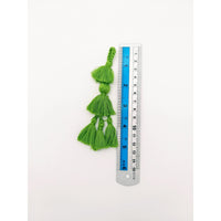 Thumbnail for Fern Green Tassels, Cotton Tassels, Bohemian