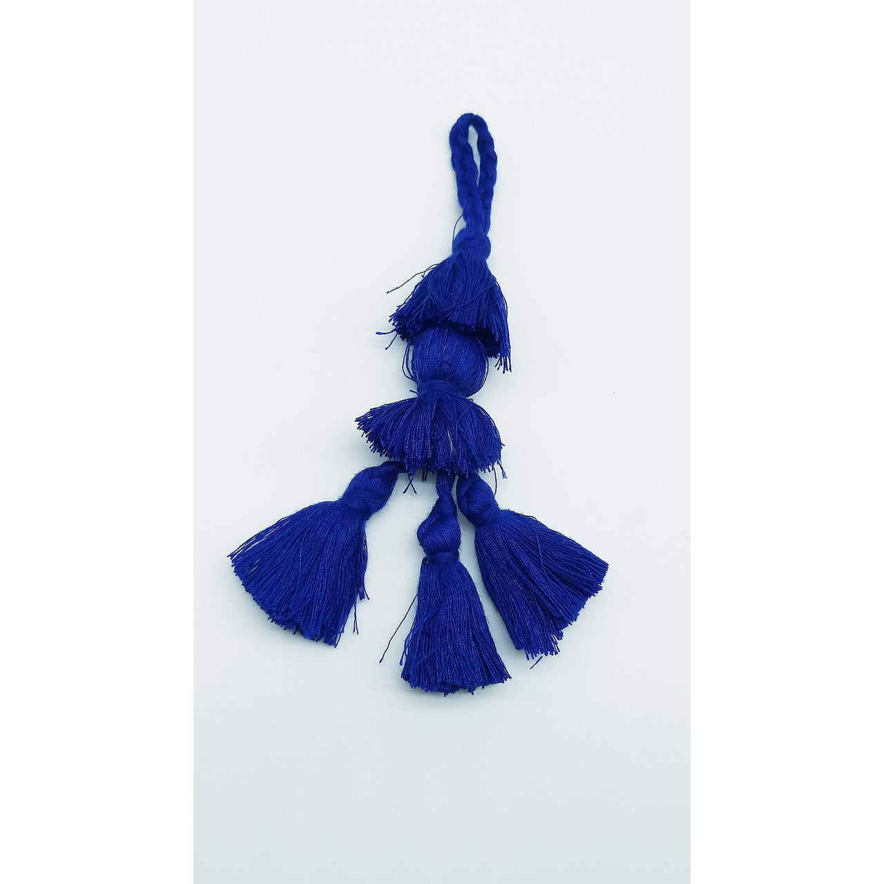 Royal Blue Tassels, Cotton Tassels, Bohemian