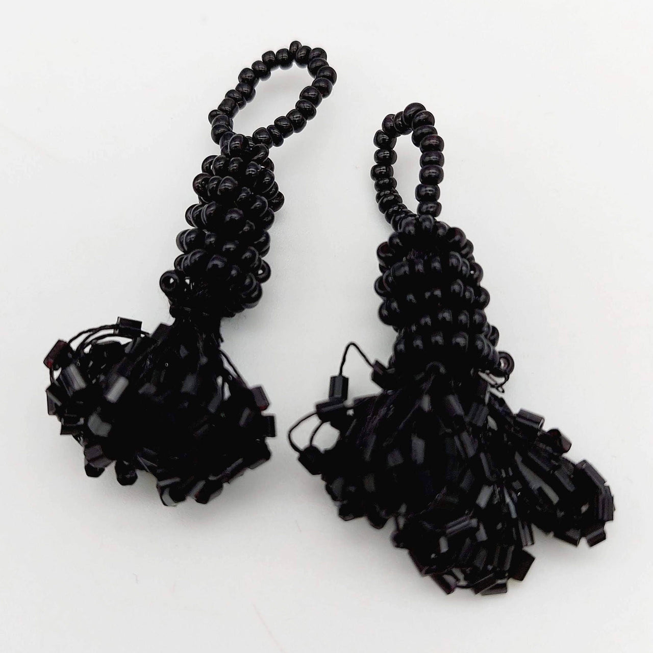 Black Bead Tassels Latkan, Indian Latkans, Sewing Latkans