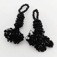 Thumbnail for Black Bead Tassels Latkan, Indian Latkans, Sewing Latkans