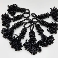 Thumbnail for Black Bead Tassels Latkan, Indian Latkans, Sewing Latkans