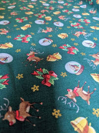 Thumbnail for Christmas Fabric, Festive Fabric, Holiday Fabric