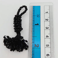 Thumbnail for Black Bead Tassels Latkan, Indian Latkans, Sewing Latkans