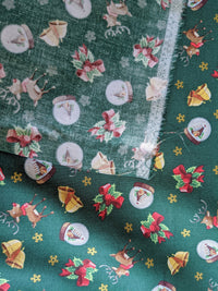 Thumbnail for Christmas Fabric, Festive Fabric, Holiday Fabric