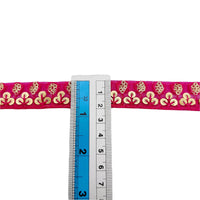Thumbnail for Net Embroidered Lace Trim Sequins Trim 3 Yards Decorative Sari Border Costume Ribbon Crafting Sewing Tape
