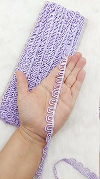 Thumbnail for 3 Yards Embroidery Cotton Lace Trim, Approx. 15mm Wide, Fringe Trim, Available in 10 colours