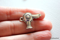Thumbnail for 5 x Zinc Alloy Hair Dryer/ Air Blower Pendants / Charms
