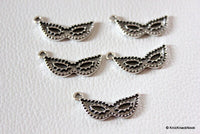 Thumbnail for 5 x Zinc Alloy Mask Pendants / Charms