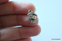Thumbnail for 5 x Zinc Alloy Cat / Kitty Charms / Pendants 15mmx11mm