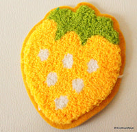 Thumbnail for 1 x Yellow Strawberry Applique Patch