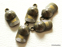 Thumbnail for 5 x Cap Bronze Tone Charms