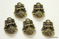 Thumbnail for 5 x Angel Bronze Tone Charms