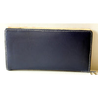 Thumbnail for Orange Clutch Purse, Indian Design, Woman Digital Print, Faux Leather and Fabric Purse
