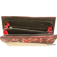Thumbnail for Maroon Clutch Purse Wedding Purse, Digital Print
