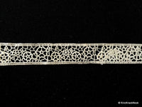 Thumbnail for Off White Embroidery Crochet (Cotton) Lace Trim