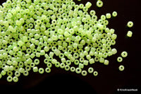 Thumbnail for Light Green Round Seed Beads, 12g Bag Light Green Beads, Approx. 3 mm