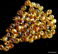 Thumbnail for Beige Round Beads, 14g Bag Beige Beads, Approx. 4 mm