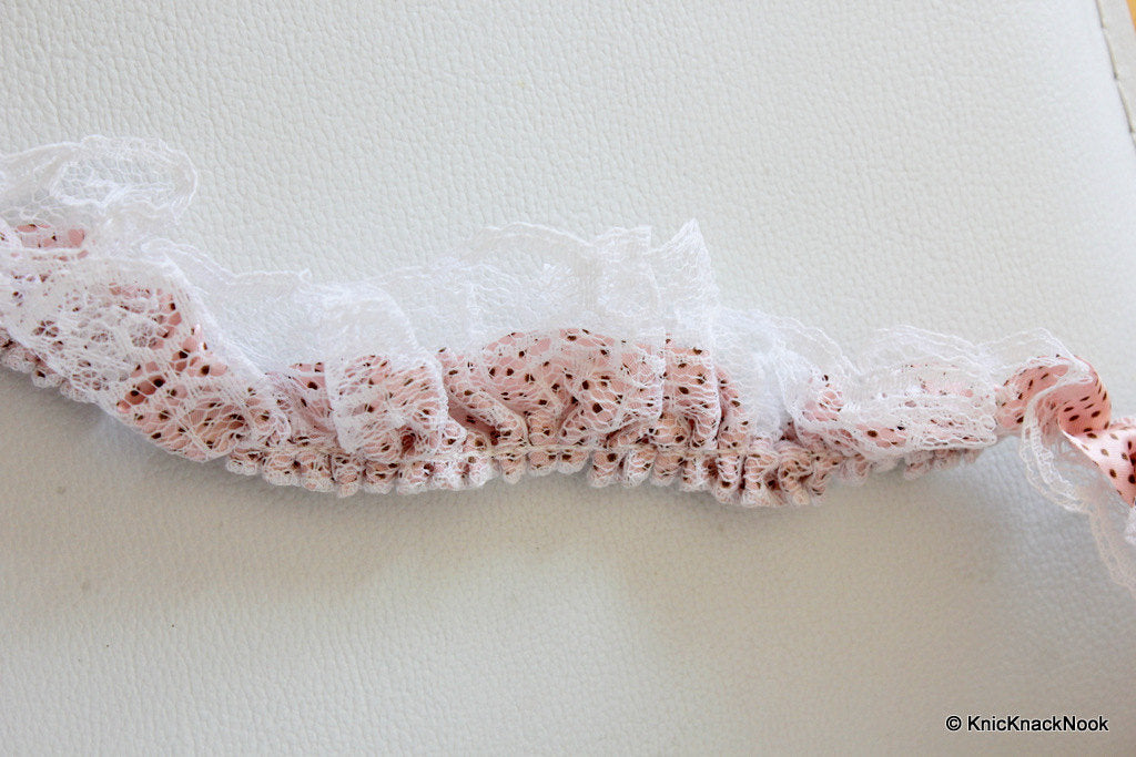 Pink Satin Trim