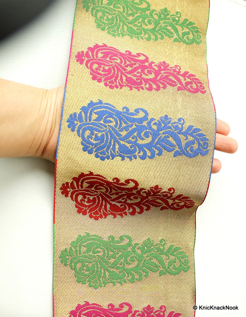 Reversible Gold, Green, Red
