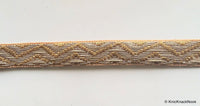 Thumbnail for Rose Gold Ribbon Lace Trim, Approx. 20mm wide - 200317L223