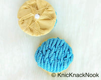 Thumbnail for Blue Embroidered Buttons