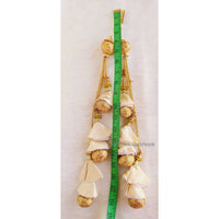 Thumbnail for Beige / Blue / Red And Gold Sequins Tassels, Bridal Tassels, Decorative Tassels