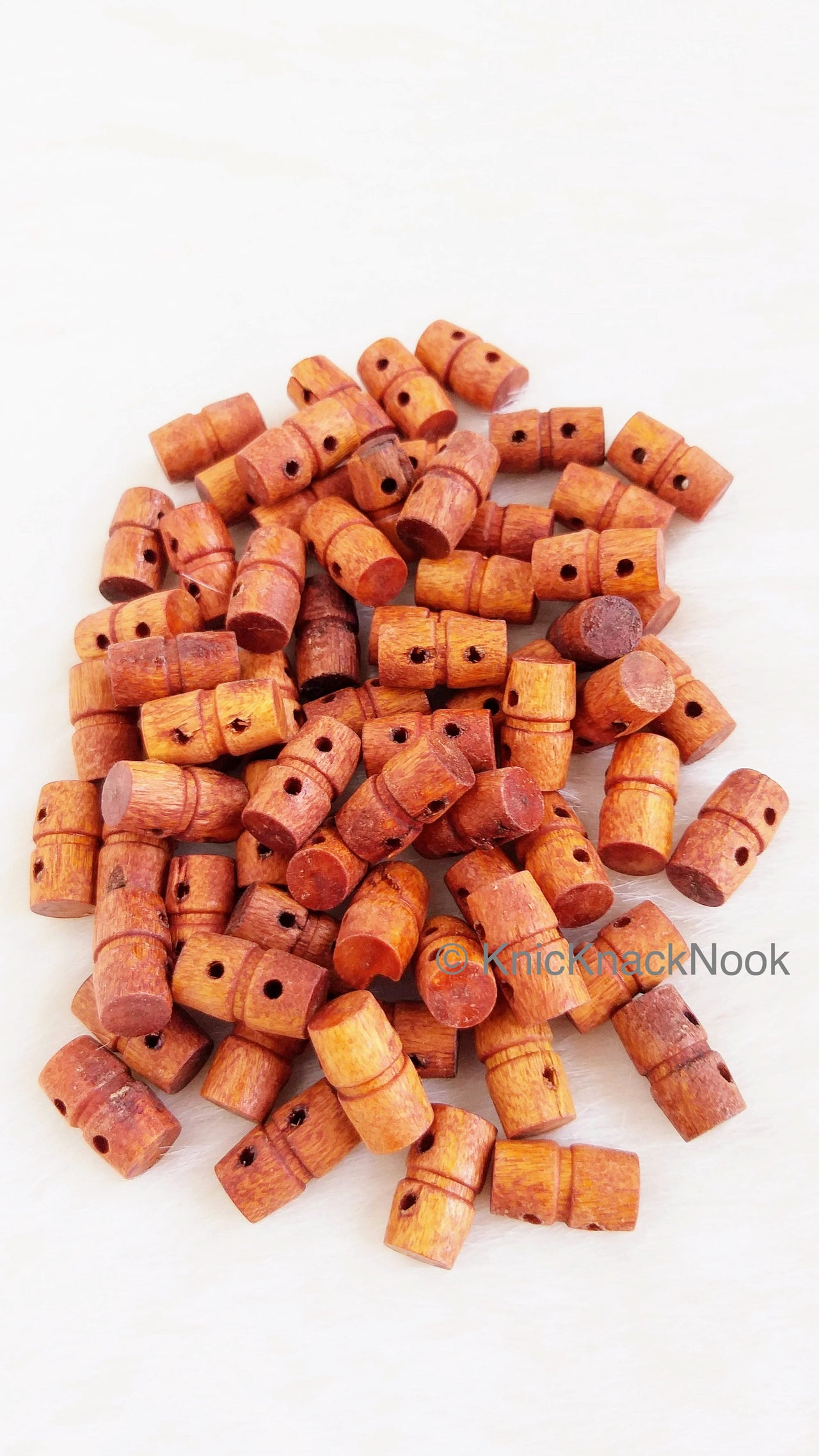 Brown Wood Toggle Buttons
