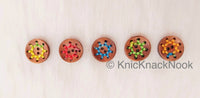 Thumbnail for Natural Wood Round Buttons