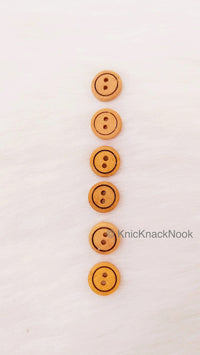 Thumbnail for Light Brown Coconut Shell Buttons